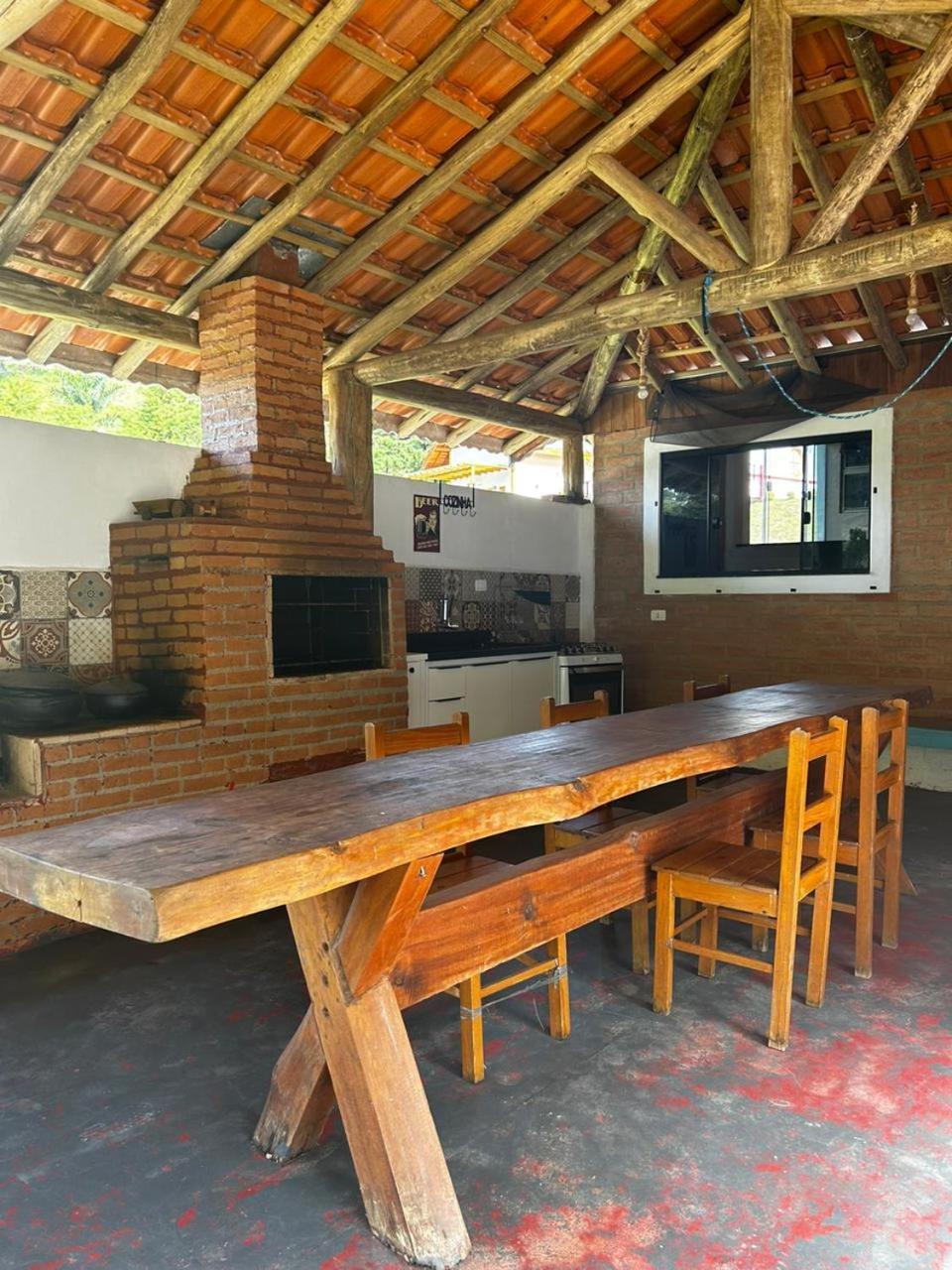 Cantinho Na Roca Com Piscina Santo Antônio do Pinhal Exteriér fotografie